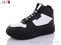 Ботинки, Aba оптом A151 black-white