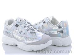 Кроссовки, Class Shoes оптом 1-8881 серебро