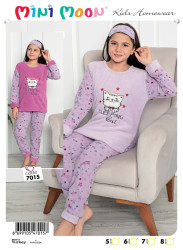 Ночные пижамы подростковые на флисе оптом Турция 63058219 6373-2