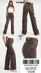 Джинсы женские оптом 75482106 2478-2-16-1