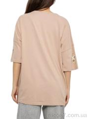 Футболка, Massmag оптом 2012 бежевий