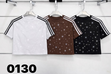 Футболки жіночі (білий) оптом 