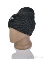 Шапка, Королева оптом CAP 9-15 d.grey