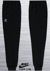 Спортивные штаны мужские LK БАТАЛ (черный) оптом 25480793 LK1130-20