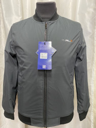 Куртки демисезонные мужские RLX БАТАЛ (серый) оптом 78250614 923-2-1