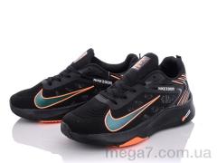 Кроссовки, Violeta оптом MB08(8605) black-orange