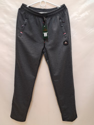 Спортивные штаны мужские (серый) оптом 15432879 1009-5