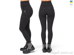 Лосины, Sport style оптом 50384 чорний