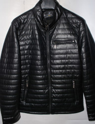Куртки кожзам мужские FUDIAO (black) оптом 95368210 601-38
