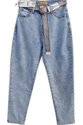 Джинсы женские DERUN ПОЛУБАТАЛ оптом 64702981 8516-184