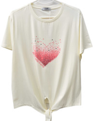 Футболки женские БАТАЛ оптом 35674219 1031-53