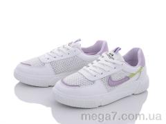 Кроссовки, Violeta оптом 143-15 white-purple