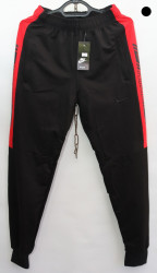 Спортивные штаны мужские (black) оптом 65308721 333-3