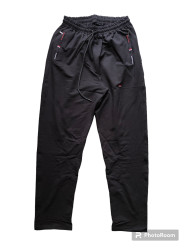 Спортивные штаны мужские БАТАЛ (черный) оптом 47618230 02-11