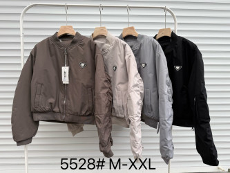 Куртки демисезонні жіночі (шоколад) оптом