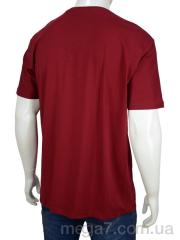 Футболка, Мир оптом 3188-2871-4 bordo