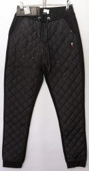 Спортивные штаны женские на флисе оптом 48692730 A039-18