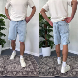 Джинсовые шорты мужские оптом 49301826 8-125