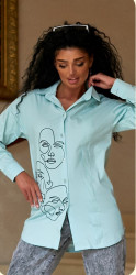 Рубашки женские оптом 69825314 321-43