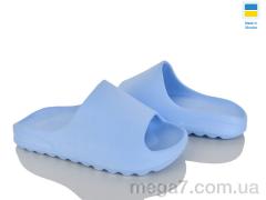 Шлепки, Inblue оптом 610 ізі блакитний
