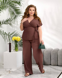 Костюмы женские БАТАЛ оптом 46798201 0122-355