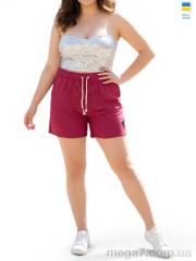 Шорты, Sport style оптом 315 бордовий