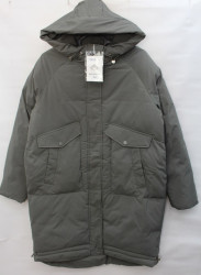 Куртки зимние женские БАТАЛ оптом 87619453 8803-32