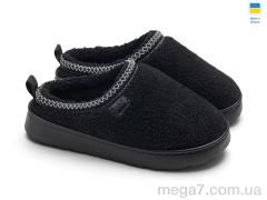 Тапки, Rai shoes оптом UD73021 A чорний (тедді)