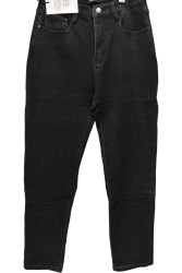 Джинсы женские на байке KT.MOSS ПОЛУБАТАЛ оптом 36190245 3328-57