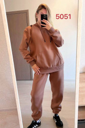 Спортивные костюмы женские ПОЛУБАТАЛ на флисе оптом 13542970 5051-0-6