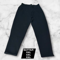 Спортивные штаны мужские на флисе БАТАЛ оптом 73245819 9876-111