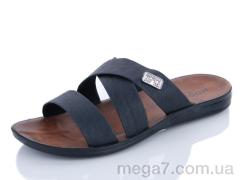 Шлепки, Makers Shoes оптом 3460 черный