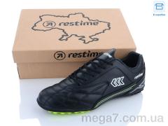 Футбольная обувь, Restime оптом Restime DMB23671-1 black-white