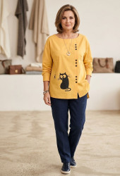 Блузки женские ПОЛУБАТАЛ оптом 61248730 003-33