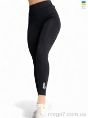 Лосины, Sport style оптом 5000-1 чорний PM