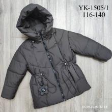 Куртка, Kids-modnik оптом YK1505-1 коричневий