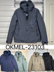 Куртки зимние мужские OKMEL (графит) оптом 16325709 OK23103-59