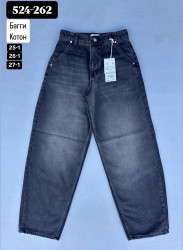 Джинсы женские VONNAVI БАГГИ оптом 05426137 524-262