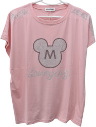 Футболки женские БАТАЛ оптом 29786513 1232-109