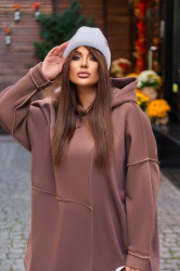 Сукні жіночі на флісі БАТАЛ оптом