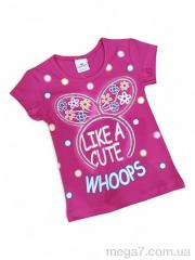 Футболка, Kids-modnik оптом --- 4084 малиновий
