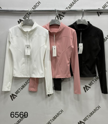 Спортивні кофти жіночі (білий) оптом