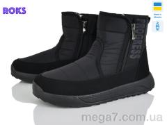 Дутики, Roks оптом 3815 чорний