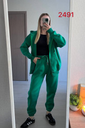 Спортивные костюмы женские на флисе оптом 51067938 2491-158