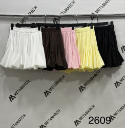 Юбки женские (розовый) оптом 72615480 2609-100