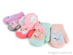 Варежки, Королева оптом J1015 mix