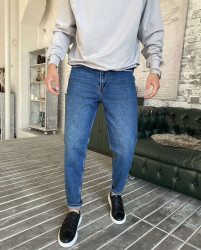 Джинси чоловічі I8DENIM оптом THREE BLACK  
