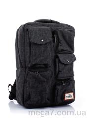 Рюкзак, Superbag оптом 9098 black