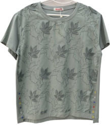 Футболки женские БАТАЛ оптом 09152763 8830-131