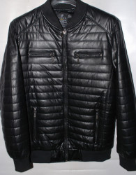 Куртки кожзам мужские FUDIAO (black) оптом 52681473 608-39